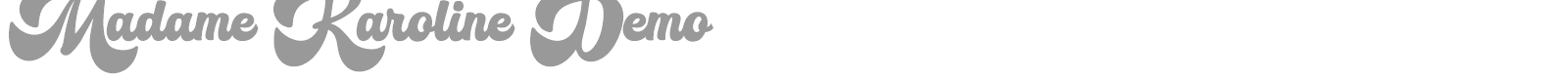Madame Karoline font preview